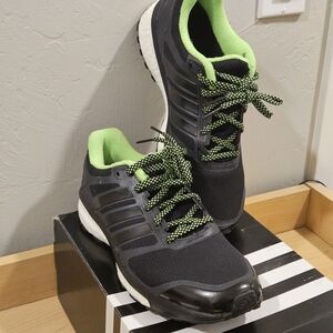 Adidas Supernova Glide ATR M | Boost Running Shoes | Black Green | Men’s 8 | M29